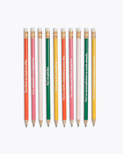 Write On Pencil Set - Compliments