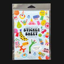 Load image into Gallery viewer, Hello Jello Sticker Sheet