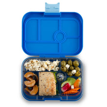 Load image into Gallery viewer, Yumbox Original 6 Compartment Bento Box - Blue - Monster