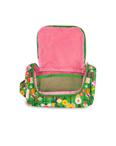 On The Go Pouch Geometric Flowers