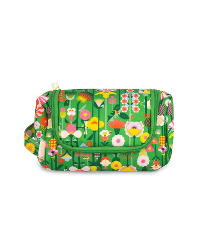 On The Go Pouch Geometric Flowers