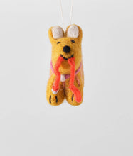 Load image into Gallery viewer, Ginger Dog Hanging Felt Ornament