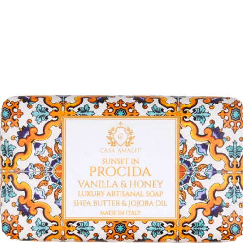 Casa Amalfi Sunset in Procida Body Soap - Vanilla & Honey 150g