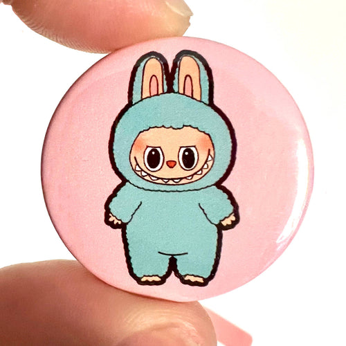 Cute Monster Inspired Button Pin Badge 