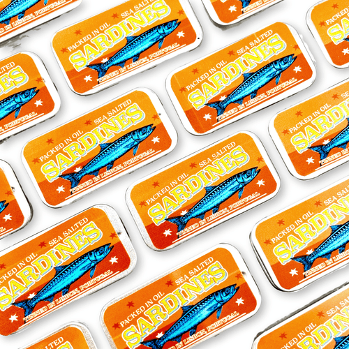 Portuguese Sardine Tin Lip Balms -Sunset Coast