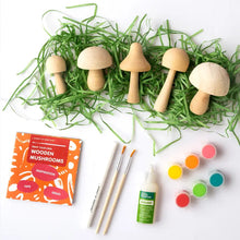 Load image into Gallery viewer, Journey Of Something - Paint Your Own Wooden Mushrooms