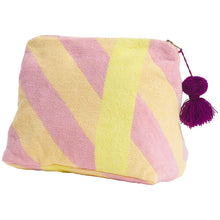 Load image into Gallery viewer, SAGE X CLARE Jarita Terry Pouch / Mauve Extra Large