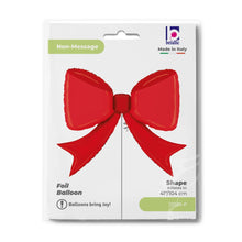 Load image into Gallery viewer, Red Foil Bow Balloon