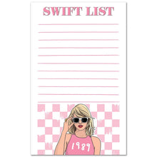 Load image into Gallery viewer, Notepad: Pop Star List