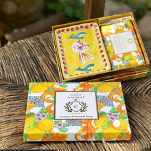 Load image into Gallery viewer, Casa Amalfi Positano Single Gift Set Lemon Basil &amp; Mandarin