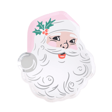 Load image into Gallery viewer, That&#39;s The Spirit St. Nick Small Plate, White &amp; Pink
