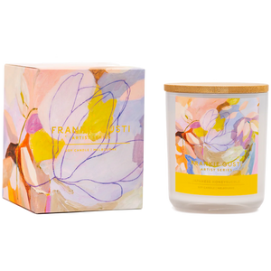 Frankie Gusti ARTIST SERIES CANDLE | JAPANESE HONEYSUCKLE | JADE FISHER