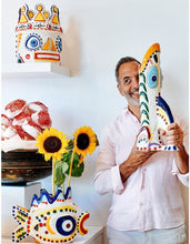 Load image into Gallery viewer, Ottolenghi Vase Otto Knight Fish