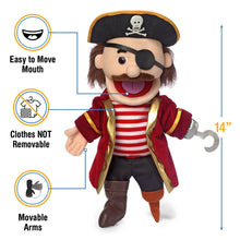 Load image into Gallery viewer, Silly Puppets : Peg Leg Pirate