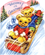 Load image into Gallery viewer, Merry Christmas - Vintage Christmas Greeting Card Pack of 15