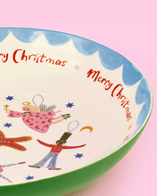 Load image into Gallery viewer, Eleanor Bowmer Dear Santa Serve Bowl