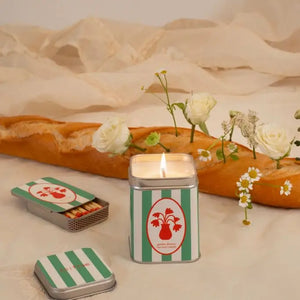 to : from Vase (Garden Flowers) Candle