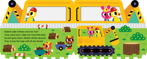 Shaped Board Book - Digger's Busy Day
