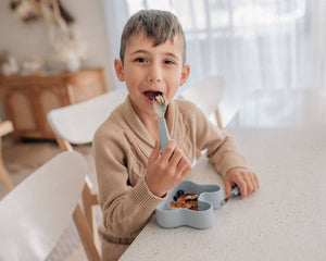 Toddler Feedie® Cutlery Set - Powder Blue