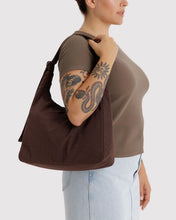 Load image into Gallery viewer, Baggu Nylon Shoulder Bag Coffee