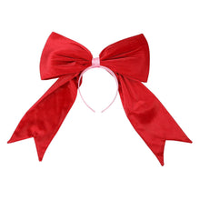 Load image into Gallery viewer, Oversized Velvet Bow Headband