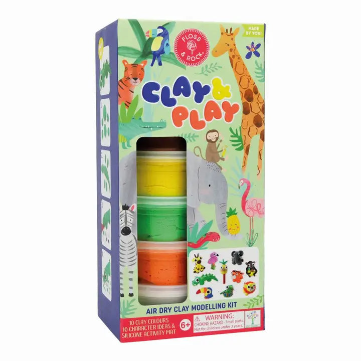 Floss & Rock Clay and Play - Jungle
