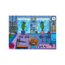 Load image into Gallery viewer, AT THE GYM - 99 piece mini puzzle