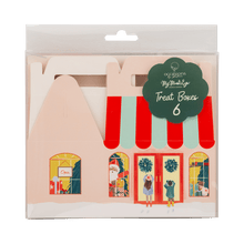 Load image into Gallery viewer, Toy Store Christmas Paper Treat Boxes (Pack of 6)