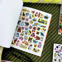 Load image into Gallery viewer, Hiss-terically Funny Cat Sticker Book