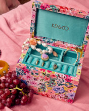 Load image into Gallery viewer, KIP &amp; Co. Alfresco Velvet Jewellery Box Large