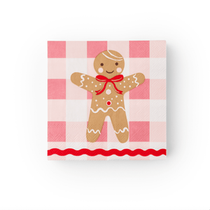 SWEET GINGERBREAD SMALL NAPKINS (Pack 20)