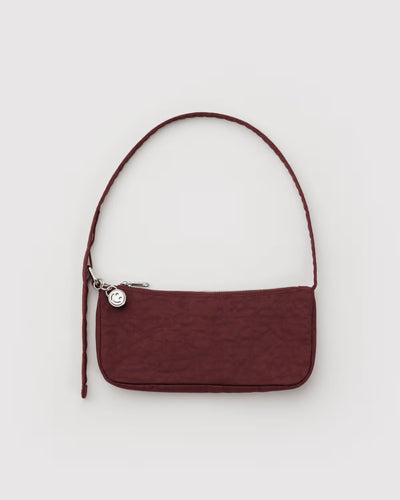 Baggu Nylon Pochette Bag Mahogany