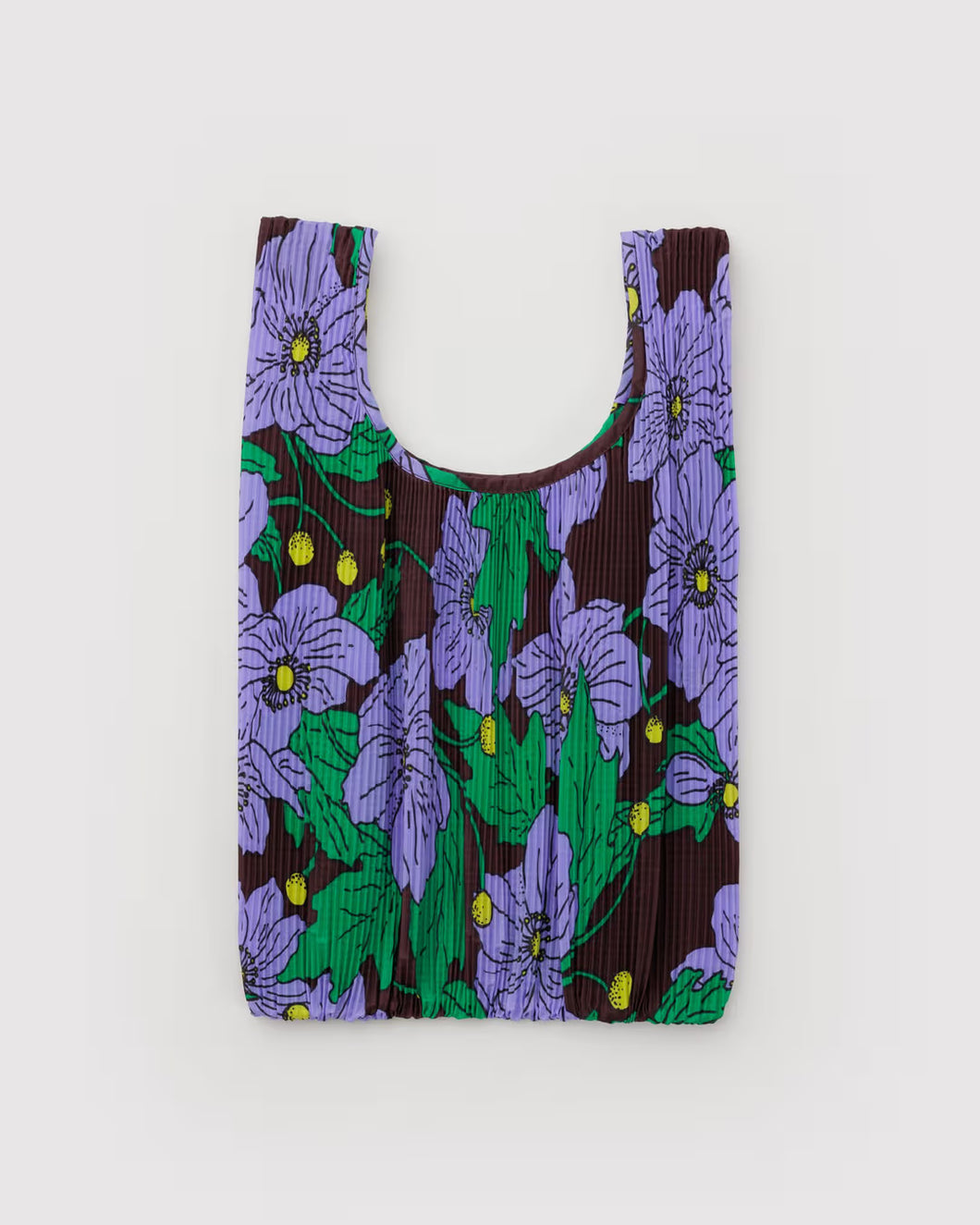 Baggu Pleated Maroon Poppy