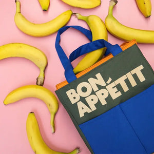 Blue Bon Appétit Lunch Bag