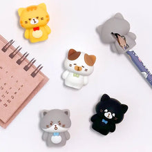 Load image into Gallery viewer, Kawaii Cat Silicone Pencil Sharpener