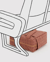 Load image into Gallery viewer, Baggu Small Cloud Carry-On Tan Houndstooth