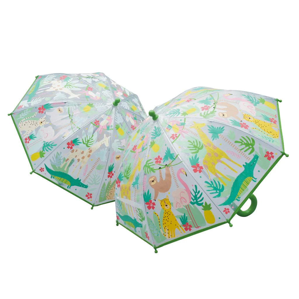 Colour Changing Umbrella - Jungle