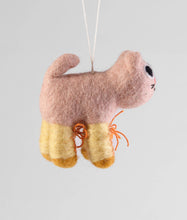 Load image into Gallery viewer, Lucy Cat Hanging Felt Ornament