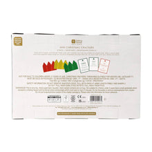 Load image into Gallery viewer, Holly Luxury White Mini Christmas Crackers | 8 Pack |