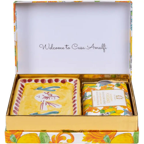 Casa Amalfi Positano Single Gift Set Lemon Basil & Mandarin