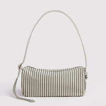 Load image into Gallery viewer, Baggu Nylon Loaf Bag Sage Stripe