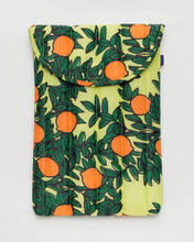 Load image into Gallery viewer, Baggu - Laptop Sleeve 16&quot; Orange Tree Yellow