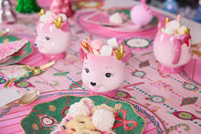 Load image into Gallery viewer, Packed Party 'Oh Deer' Pink Ceramic Reindeer Coffee Mug