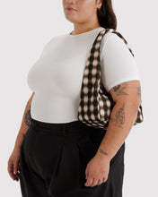 Load image into Gallery viewer, Baggu Small Nylon Meringue Bag Blurred Gingham
