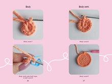 Load image into Gallery viewer, Loopy Crochet Book &amp; Kit - Perfect Peach