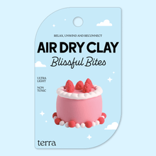 Load image into Gallery viewer, Air Dry Clay Strawberry Cake