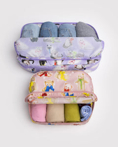 Baggu Large Packing Cube Set Fancy Animals