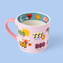 Load image into Gallery viewer, Angel Numbers Pink Mug