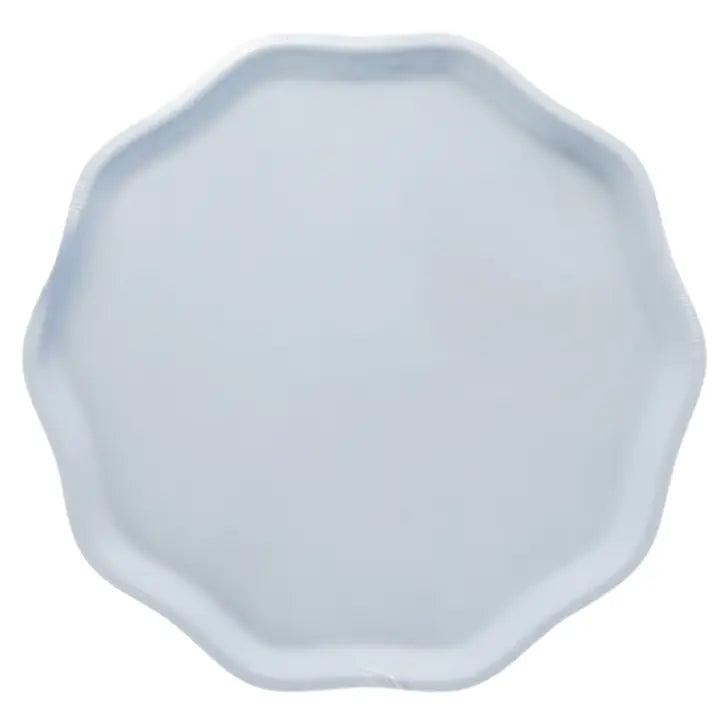 Sky Blue Compostable Dinner Plates (8Pk)