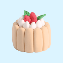Load image into Gallery viewer, Air Dry Clay Berry Cheesecake